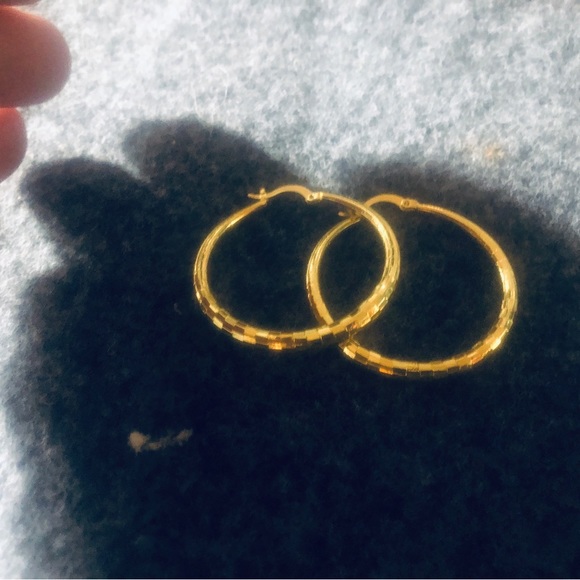 18K gold filled earring - Picture 3 of 4